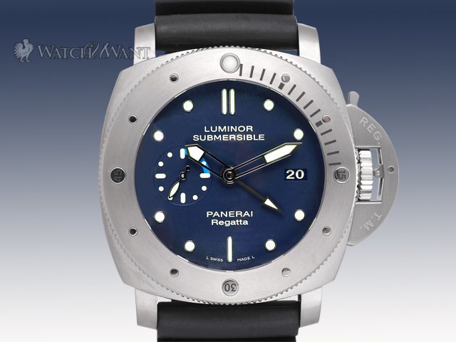 PANERAI PAM 371 N   GMT REGATTA 2011 47MM SUBMERSIBLE SPECIAL EDITION 