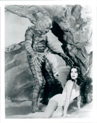 JULIA ADAMS CREATURE FROM THE BLACK LAGOON STUDIO POSE  