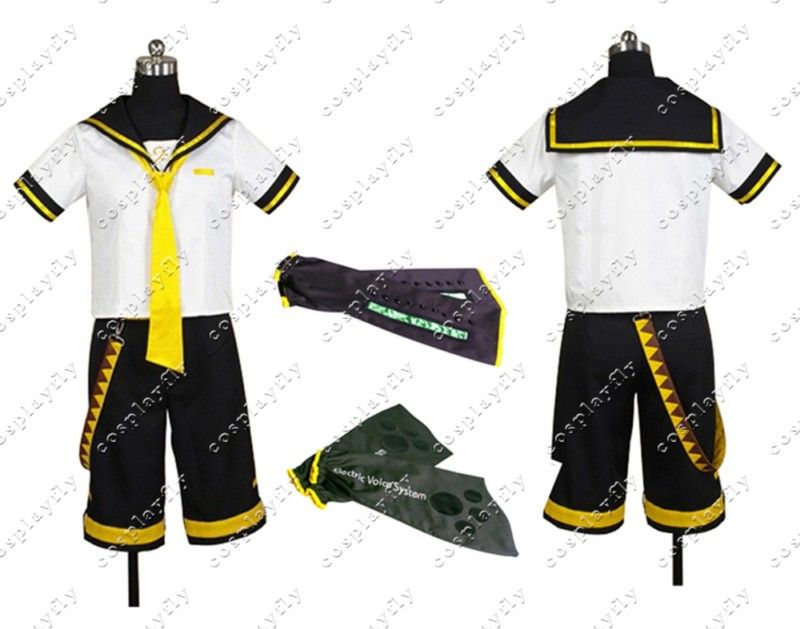 Vocaloid 2 Len Kagamine Cosplay Costume  