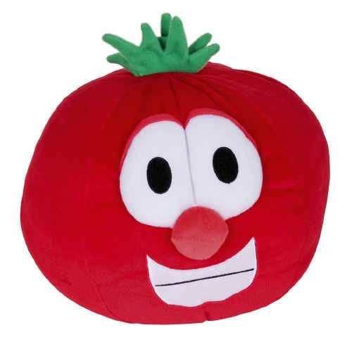 Veggie Tales Bob the Tomato Large 9 inch plush toy NEW  