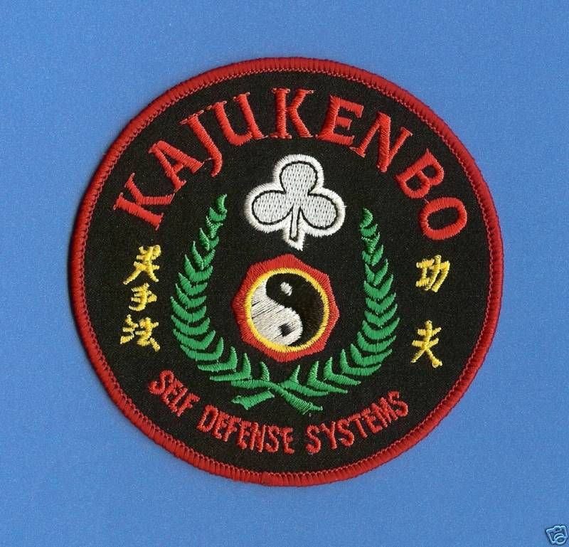 Kajukenbo Self Defence Karate Patch Martial Arts Crest  