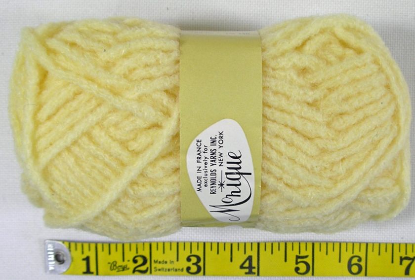 20 SKEINS VINTAGE REYNOLDS MONIQUE WOOL MIX YARN (#0371)  