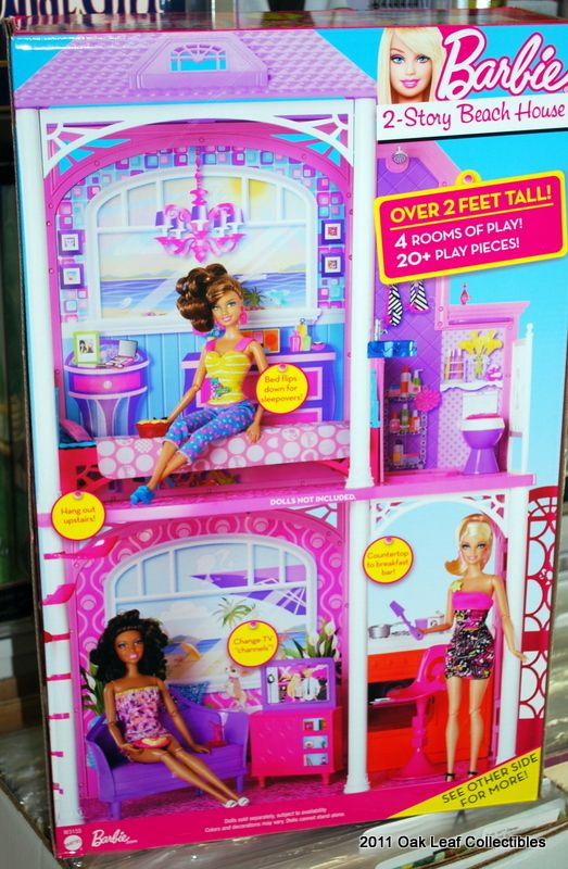 2012 Barbie doll 2 Story Beach House IN STOCK IN HAND  