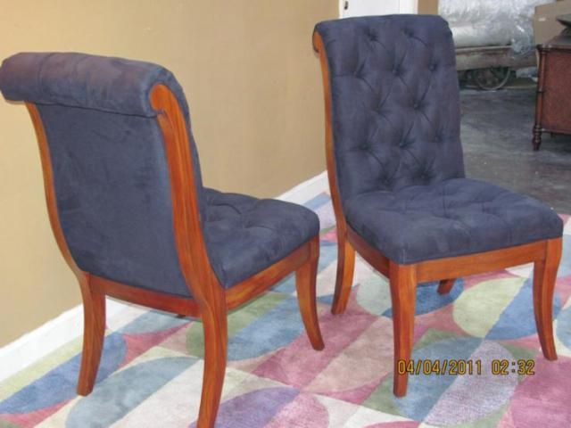 Lexington Hancock Park Blue Camden Dining Chair Set  