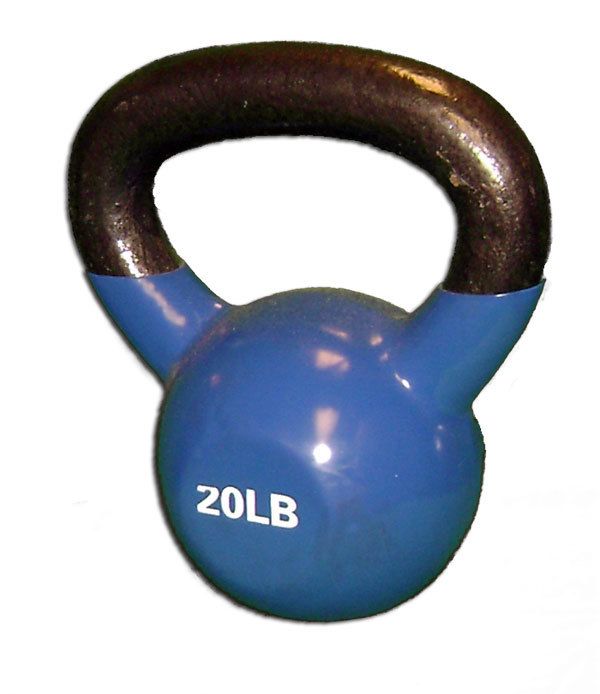 CFF 10 lb Vinyl Kettlebell Kettlenetics   Crossfit MMA P90X  