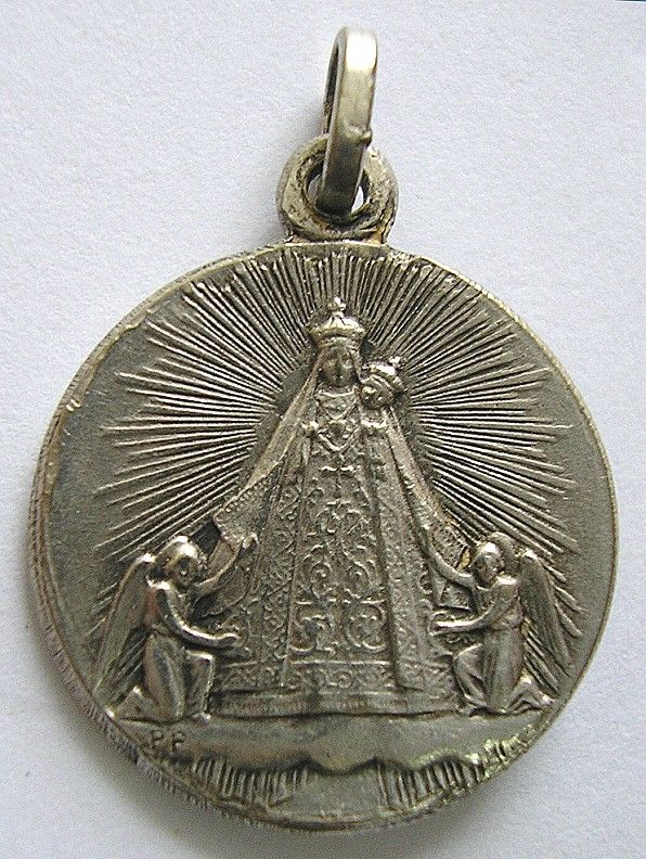 SILVER MEDAL1880 NOTRE DAME DE FOURVIERE PENIN FRANCE  