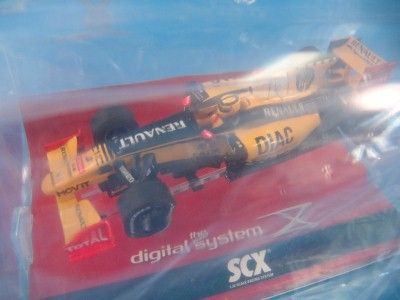 SCX 1/32 Slot Car Analog Renault F1 D10024X3UO Racing Race GP Formula 