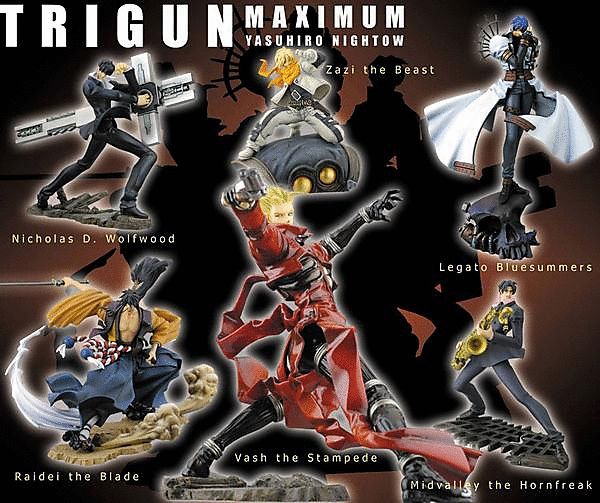 TRIGUN MAXIMUM Zazie the Beast ANIME MANGA FIGURE NEW  