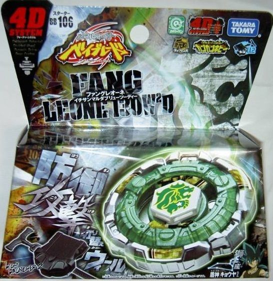 Takara Beyblade BB106 Starter Fang LEONE BB 106  