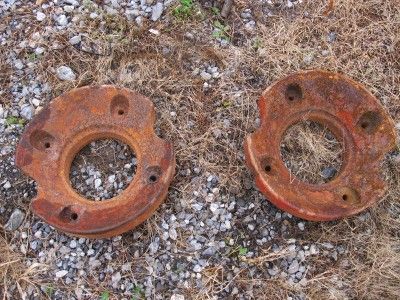 IH FARMALL A 140 TRACTOR WHEEL WEIGHTS 1725  