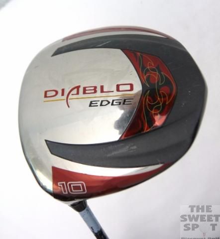 LH Callaway Golf Diablo Edge 10° Driver Graphite Stiff Left Hand 