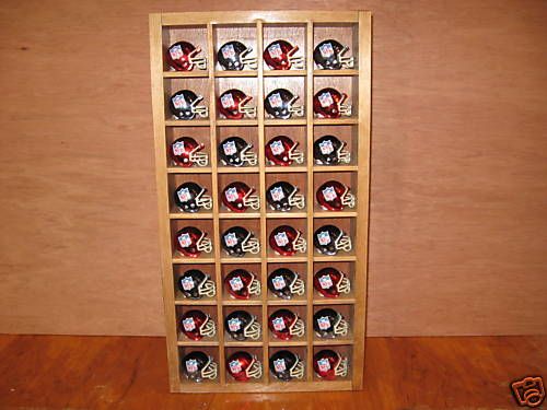 Football Helmet Display Rack Ridell size Item #157  