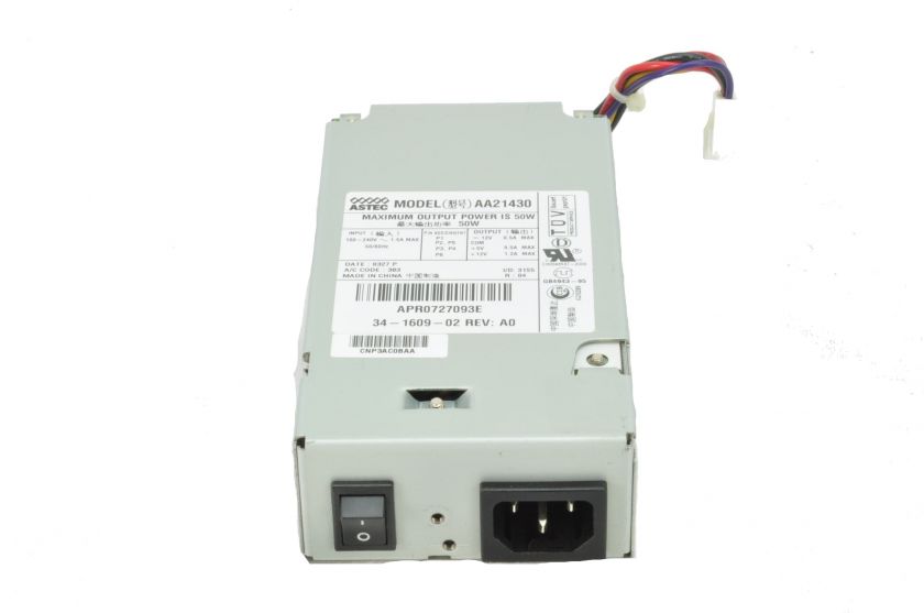 Astec AA21430 50W AC/DC Power Supply Cisco 34 1609 02  