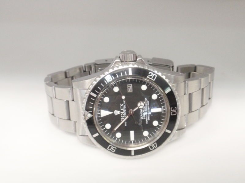 Vintage Mens SS Rolex Sea Dweller Model 1665  