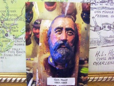 STOUT CIVIL WAR COLLECTION BUST  GENERAL HOOD 1861 1865 BRS#13.02 