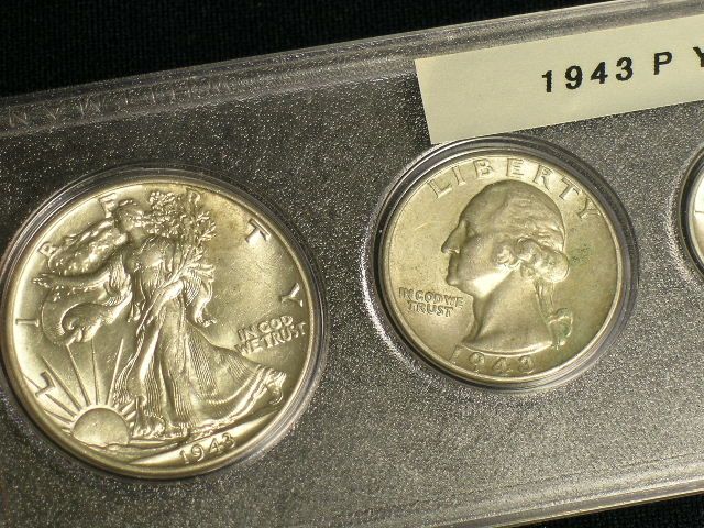 1943 P MS AU/BU Year Set (1011 3)  