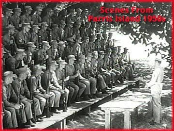 Marine Corps Recruit Depot (MCRD) Parris Island 1950s Boot Camp