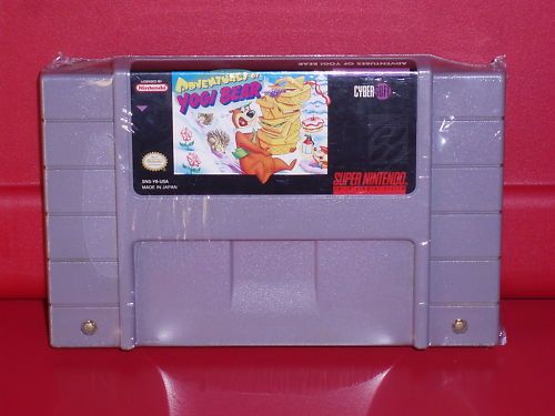 SNES SUPER NINTENDO Adventures of Yogi Bear CARTRIDGE  