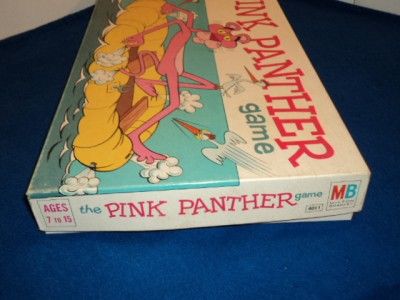 Vintage 1969 The Pink Panther Game by Milton Bradley  