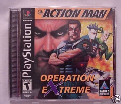 ACTION MAN OPERATION EXTREME PS1 GAME COMPLETE + NICE 608610992144 