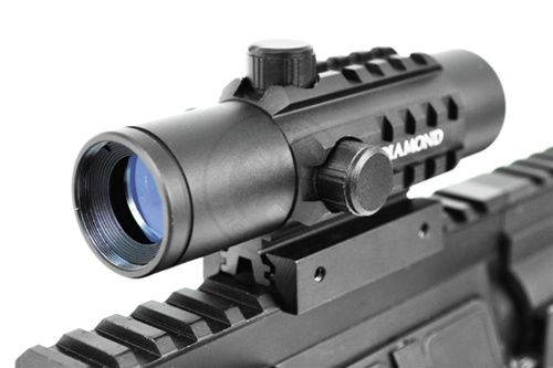 Diamond Tactical 1x30 Precision Grade 7 Intensity RIS Red Dot Airsoft 