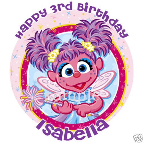 ABBY CADABBY Edible Birthday CAKE Image Icing Topper  