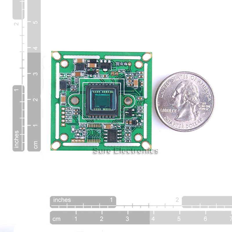 420TVL 1/4 CMOS Color Board Camera NTSC  