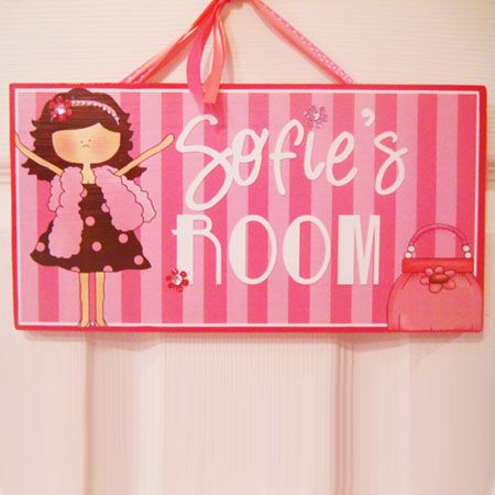 PERSONALIZED Kids Room Door Sign IN THE ARMY   COMMAND POST Cute Wall 