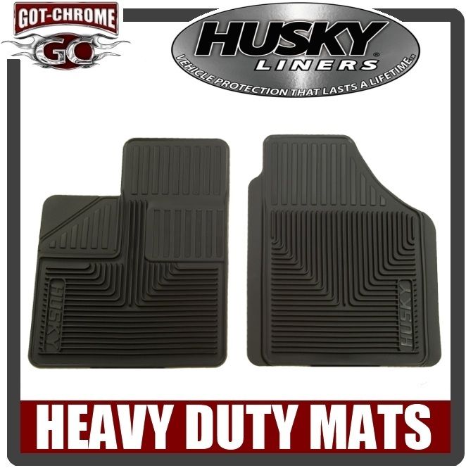 51141 Husky Liner Heavy Duty Floor Mats Black 753933511418  