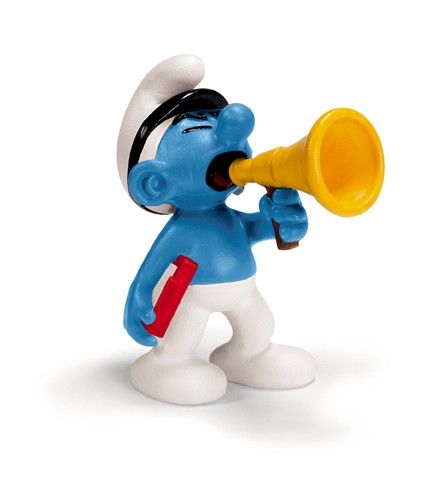 Item 20716   Actor Smurf