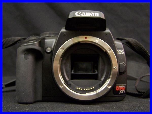 Canon EOS Rebel XTi 10.1mp Digital DSLR Camera w/ EFS 18 55mm Lens 