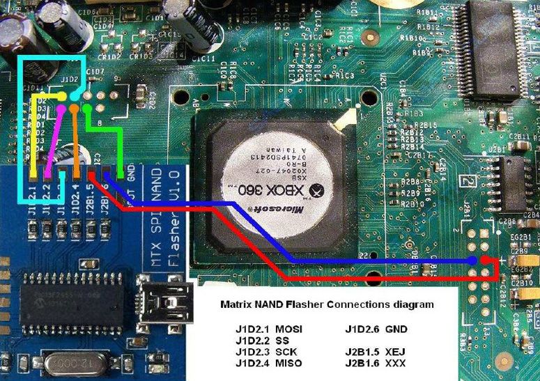 Matrix NAND Programmer MTX SPI Flasher V1.0 For XBOX360 Game  