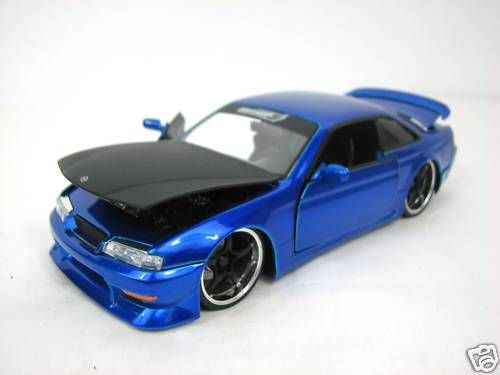 Jada Toys 98 Nissan 240SX(S 14) 1/24 Diecast OptionD  