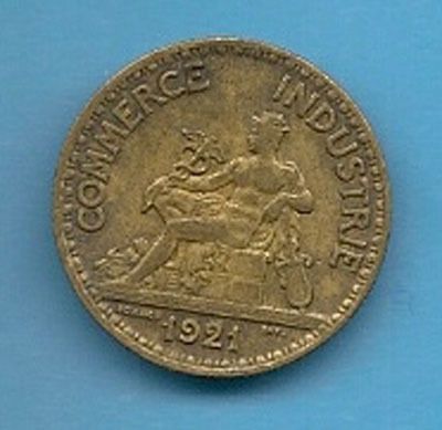 FRANCE 50 CENTIMES YEAR 1921,HIGH VALUE, NICE CONDITION  