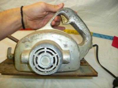   antique craftsman circular saw 207.25530 rare 1950s 1980s working