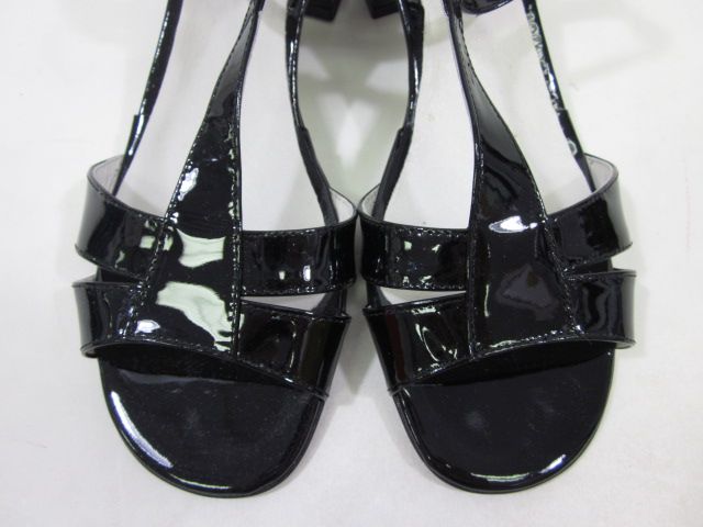 NIB STEVE MADDEN Black Slingback Peep Toe Heels Pumps 9  