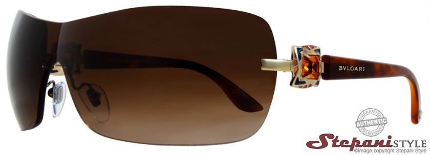 Bulgari Sunglasses BV6052B 278 13 Havana/Gold 6052  