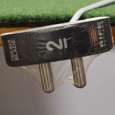 Rife 2 Bar Blade   Belly Putter Roll Groove 2Bar Golf Clubs   41 Long 