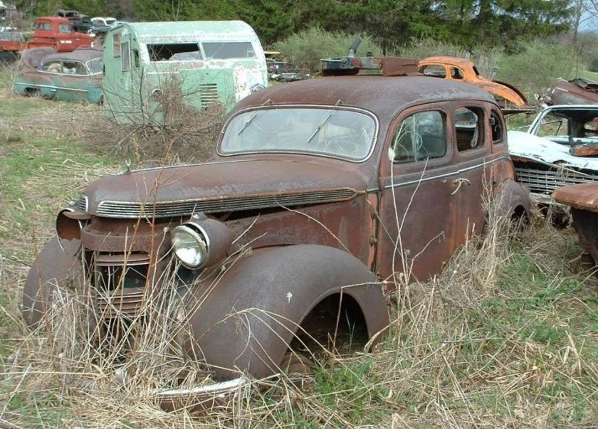 1937 Chrysler Royal Mopar 4dr sedan rat hot rod project  