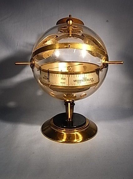 RUJJ2 * BEAUTIFUL SPUTNIK WEATHER STATION VINTAGE GERMAN 1960 s 