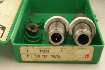 RCBS 30/06 FL 2 DIE SET RELOADING DIES WITH #3 RCBS SHELL HOLDER 