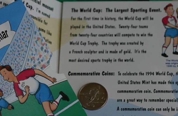   Dollar Young Collectors Edition COIN World Cup US Mint Set  