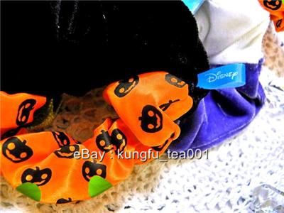 Disney Mickey Mouse Halloween Ponytail Hair Band Bow  