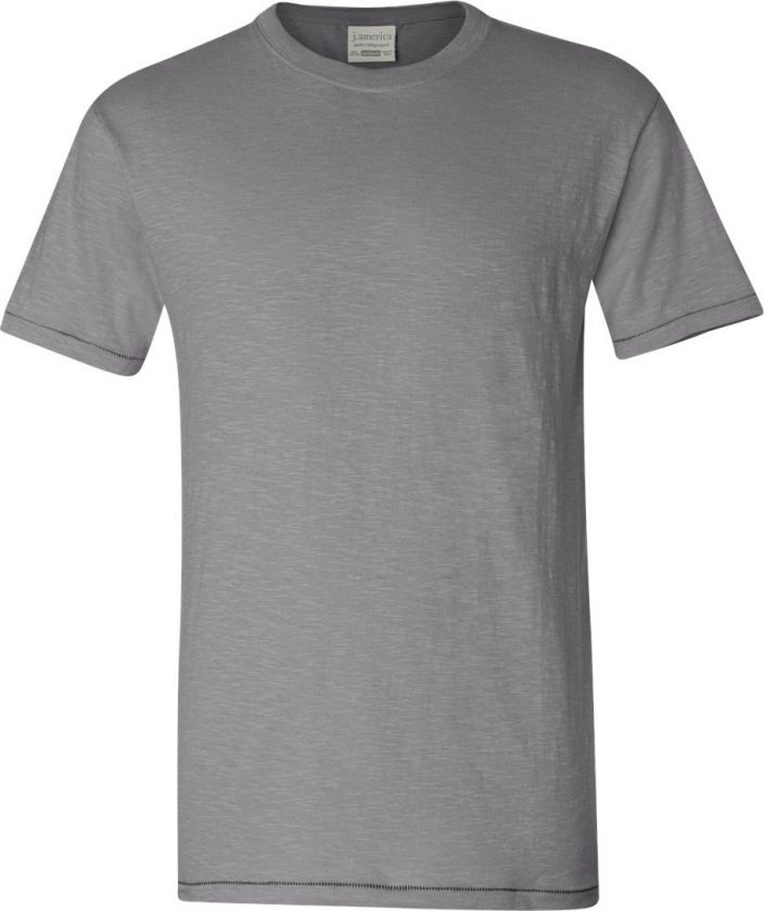 America Mens 4.0 oz Vintage Slub T Shirt Tee 8161  