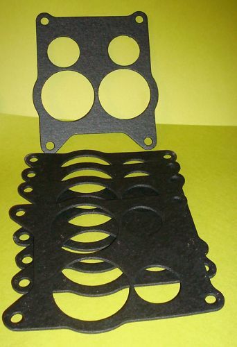 HOLLEY 4010 4011 SPREAD BORE THICK BASE GASKET 5 PACK  