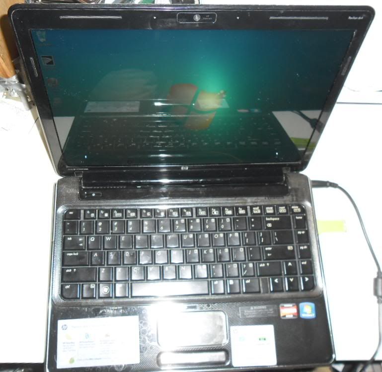   DV4 2140us Laptop 2.3 ghz amd duo core, 4 gb ram, 320 gb hd, windows 7