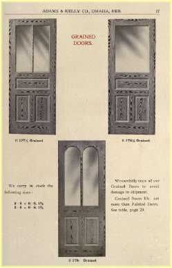 1908 Adams Vintage Door Window Millwork Catalog on CD  