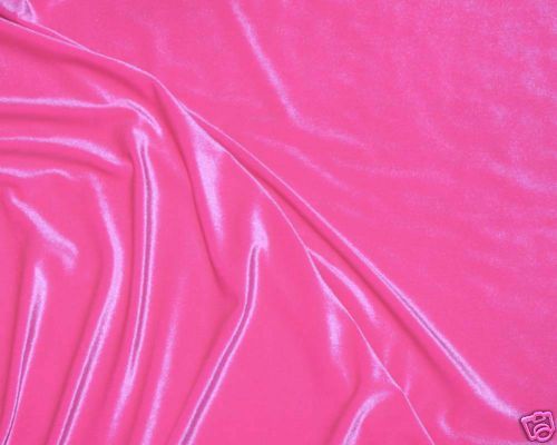 VELVET STRETCH FABRIC AMERICAN BEAUTY 60 BY THE YARD  