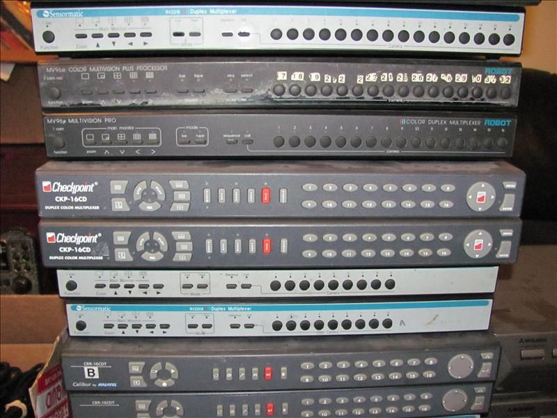 MULTIPLEXER LOT X 20 16 CHANNEL WHOLESALE SECURITY,SURVEILLANCE PICKUP 