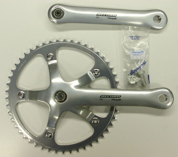 New Campagnolo Pista C Record Track Bike Crankset 170mm  